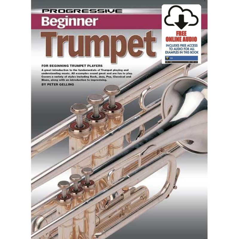 PROGRESSIVE BEGINNER TRUMPET BK/OLA