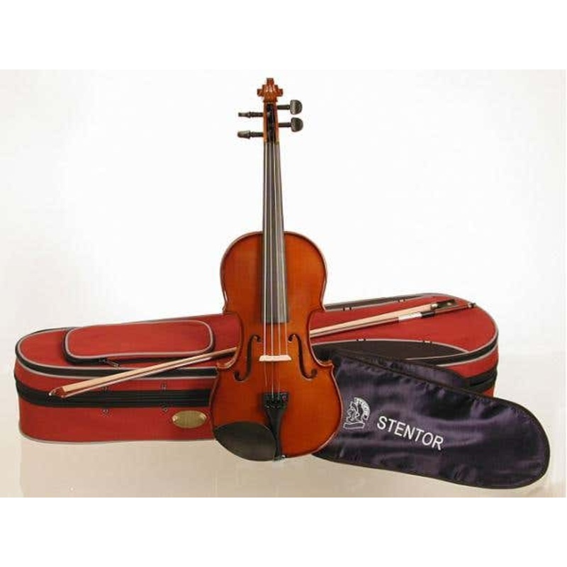 Stentor Student II 4/4 Size Violin Outfit - Antique Chestnut