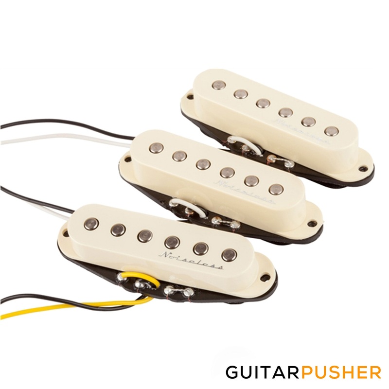 Fender Hot Noiseless Strat Pickup Set - Aged White 099-2105-000 Aged White 099-2105-000