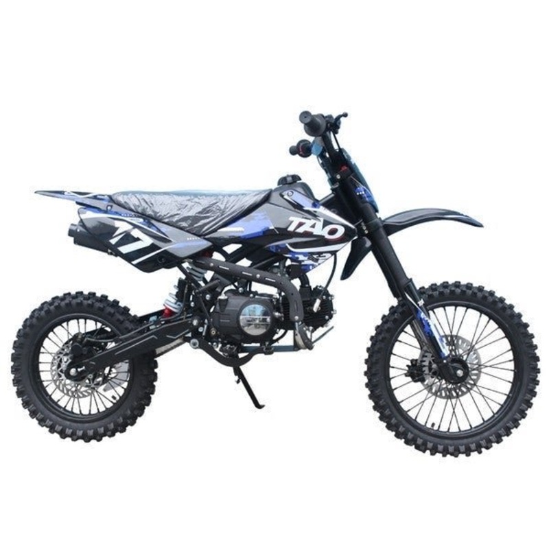 TaoTao DB17 125cc Manual Kid's Off-Road Dirt Bike Blue