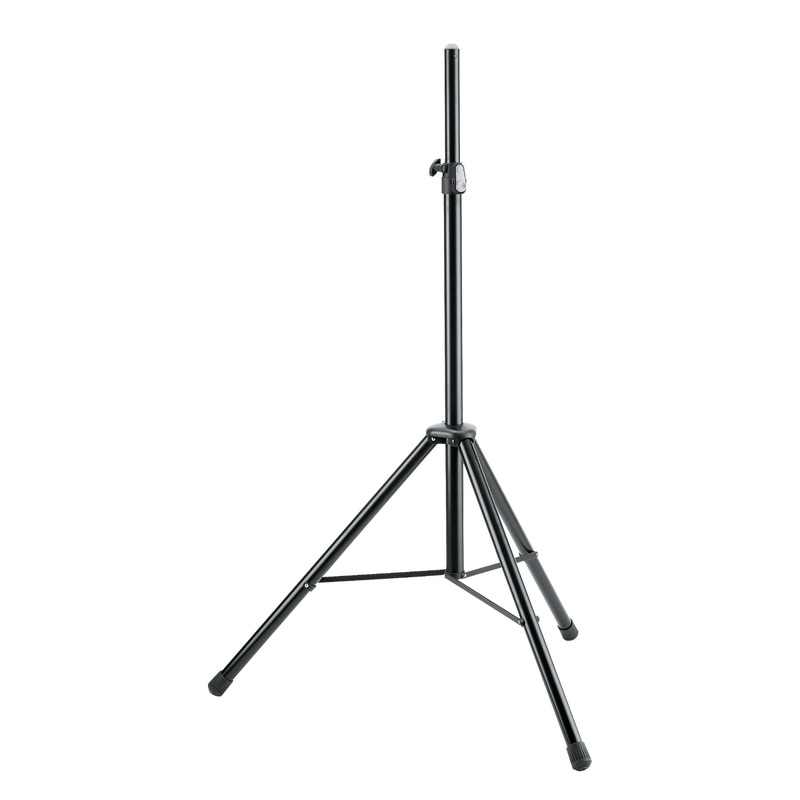 K&M 21436 Aluminium Speaker Stand - Black (Single)