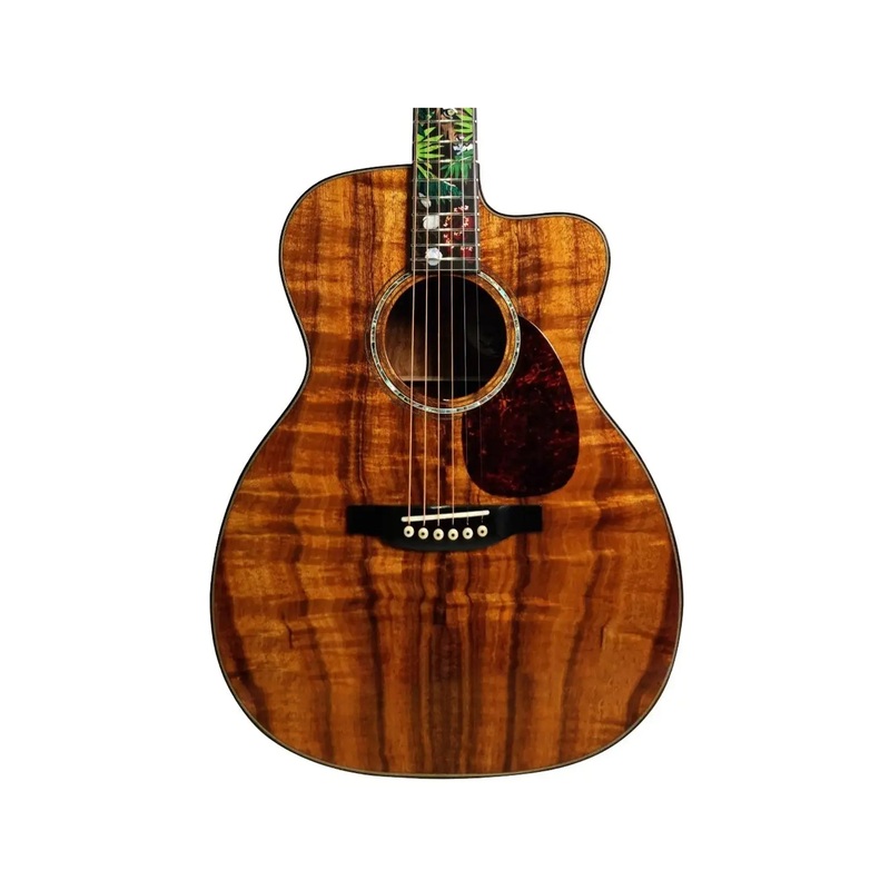 Bourgeois Guitars OM/C Master Koa Top Acoustic Guitar