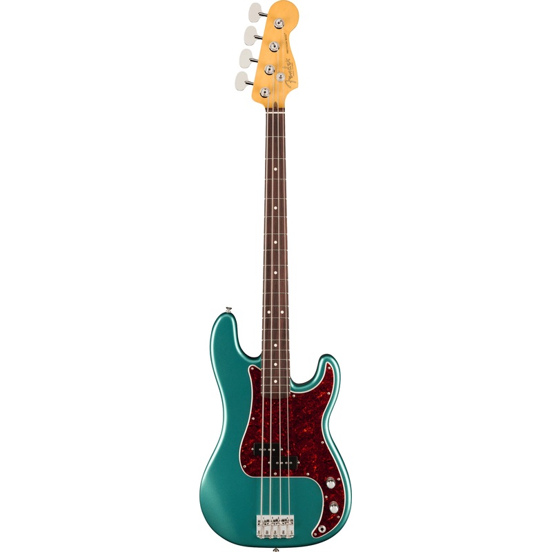 Fender American Professional Classic Precision Bass Faded Sherwood Green Metallic w/Padded Gig Bag