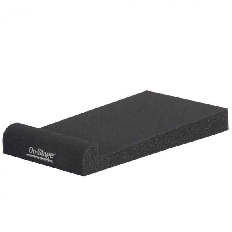 On-Stage Foam Studio Monitor Platform - Small Pair for Acoustic Isolation and Enhanced Sound Clarity