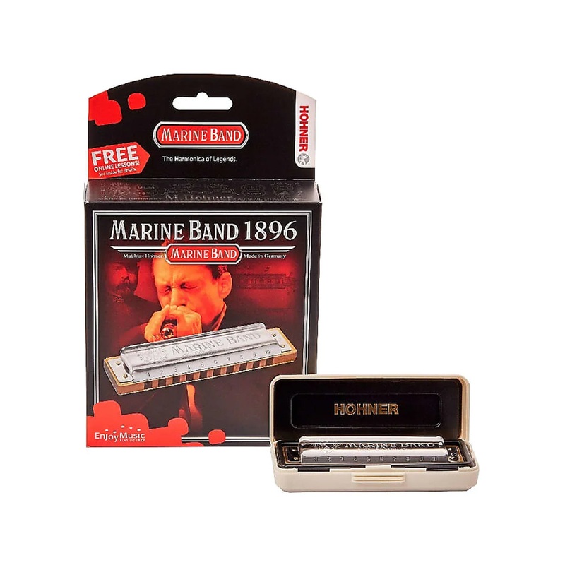 Hohner HH1896B Marine Band Harmonica - Key B