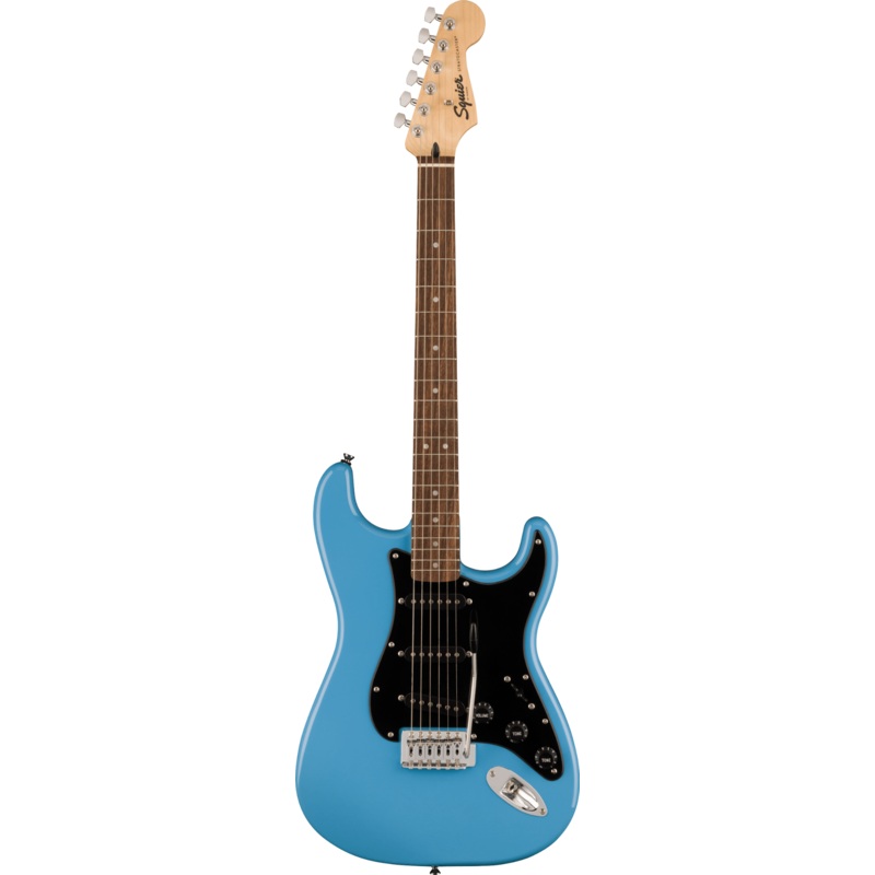 Squier Sonic Stratocaster - Laurel Fingerboard - Black Pickguard - California Blue
