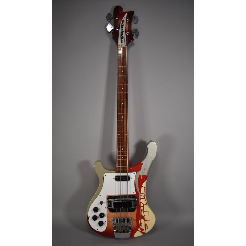 1999 Rickenbacker 4001 V63 Left-Handed Bass | Modified Fireglo Finish W/OHSC