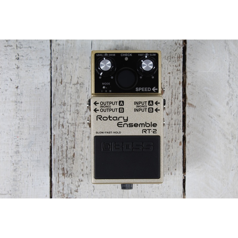 Boss RT-2 Rotary Ensemble Pedal Electric Guitar Rotary Effects Pedal