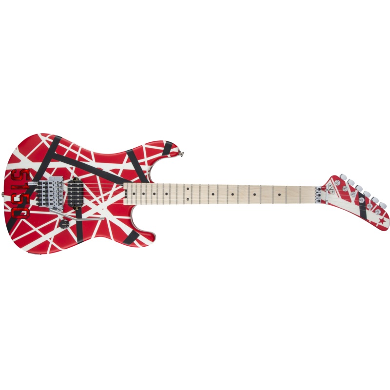 EVH STRIPED SERIES 5150 RED, BLACK, WHITE 5107902515