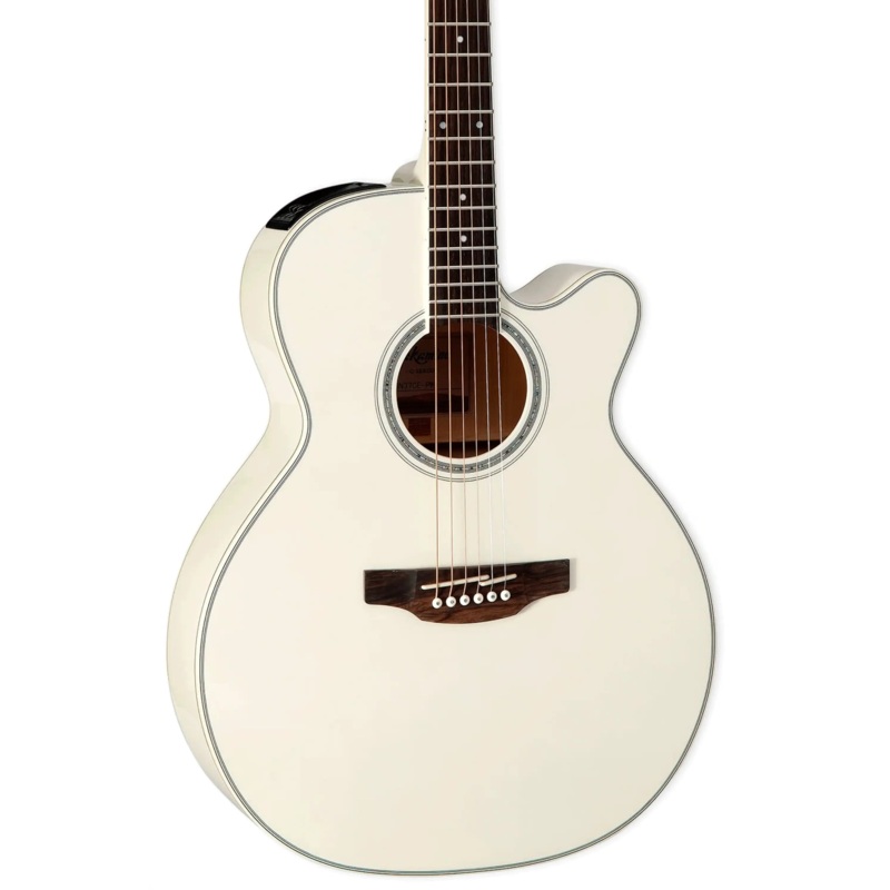 Takamine GN37CE PW Acoustic-Electric Guitar - Pearl White