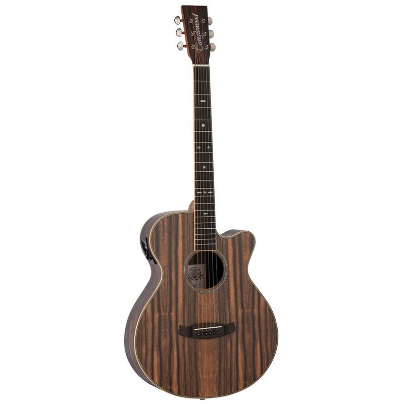 Tanglewood TRU4-CE-AE Reunion Pro SF C/E All EbonySolid Spruce Top