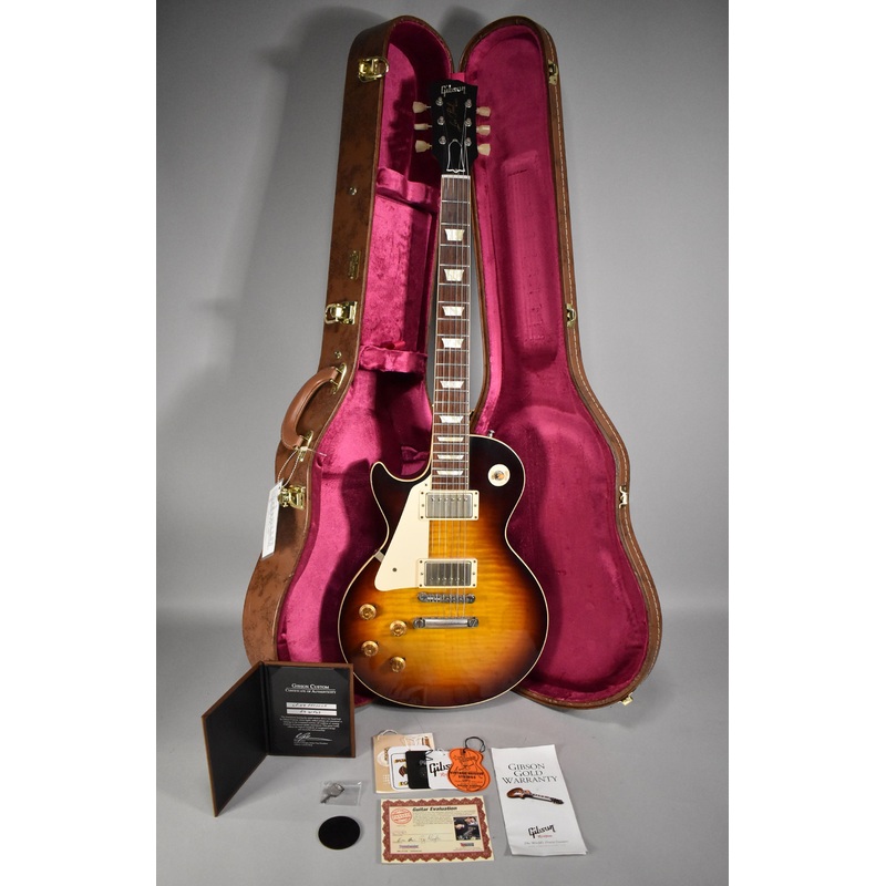 2016 Gibson Custom Shop 59 Les Paul R9 VOS Left-Handed | Faded Tobacco Finish W/OHSC