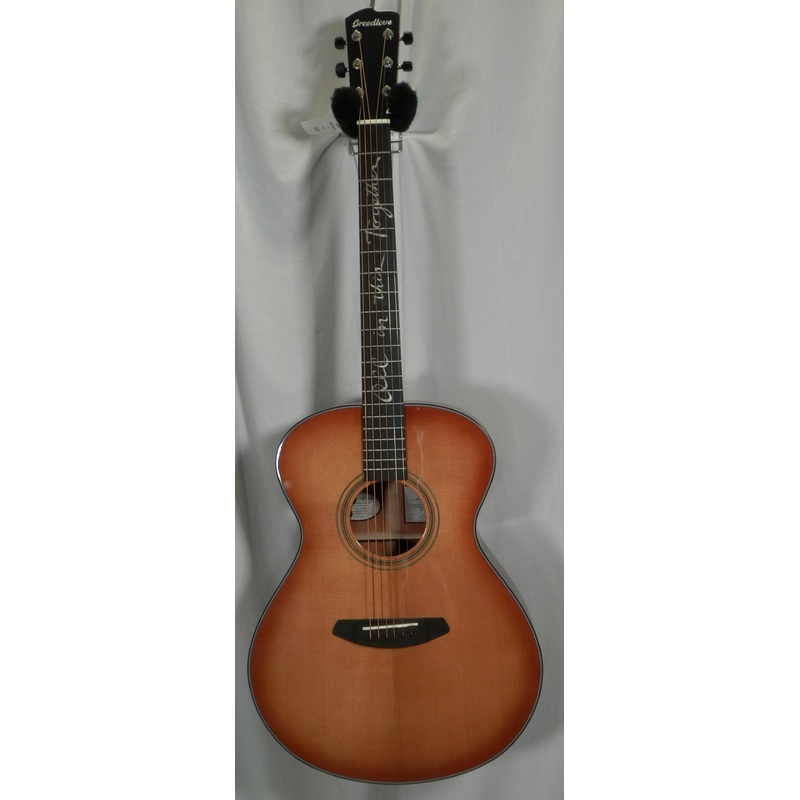 Breedlove Jeff Bridges Signature Concert Copper E Torrefied European-African Mahogany