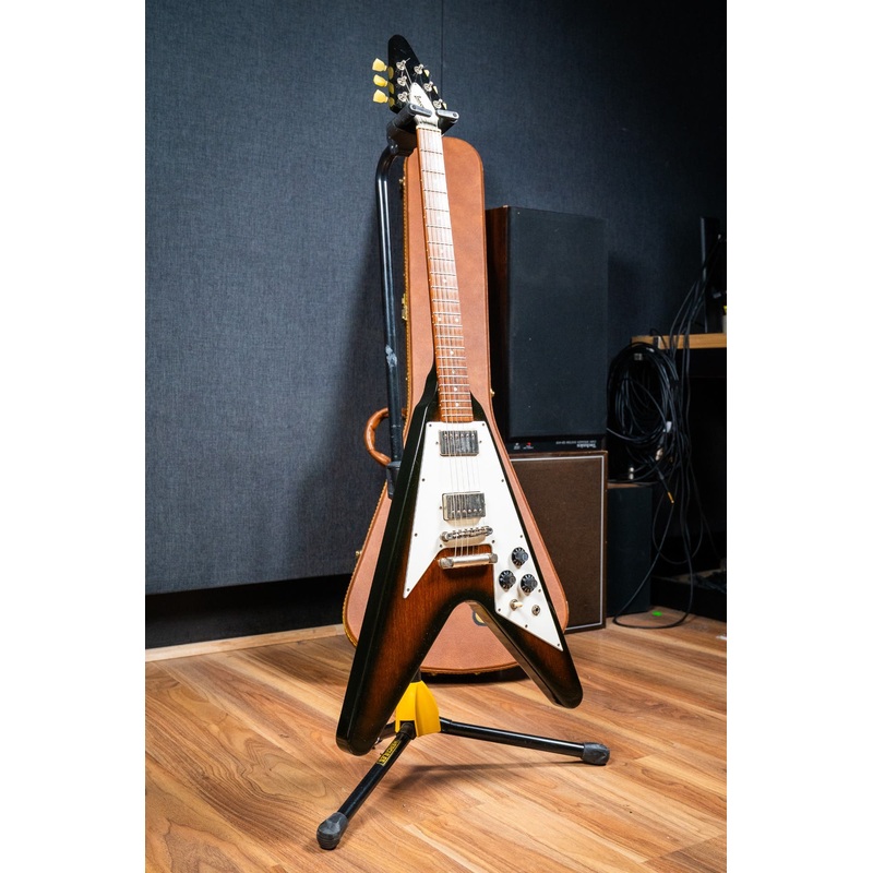 Gibson 1997 Yamano Flying V Ltd Ed. - Tobacco Burst - Lollar 58 Vintage P/ups w/Faber Aluminium Vintage Bridge - Pre-Owned