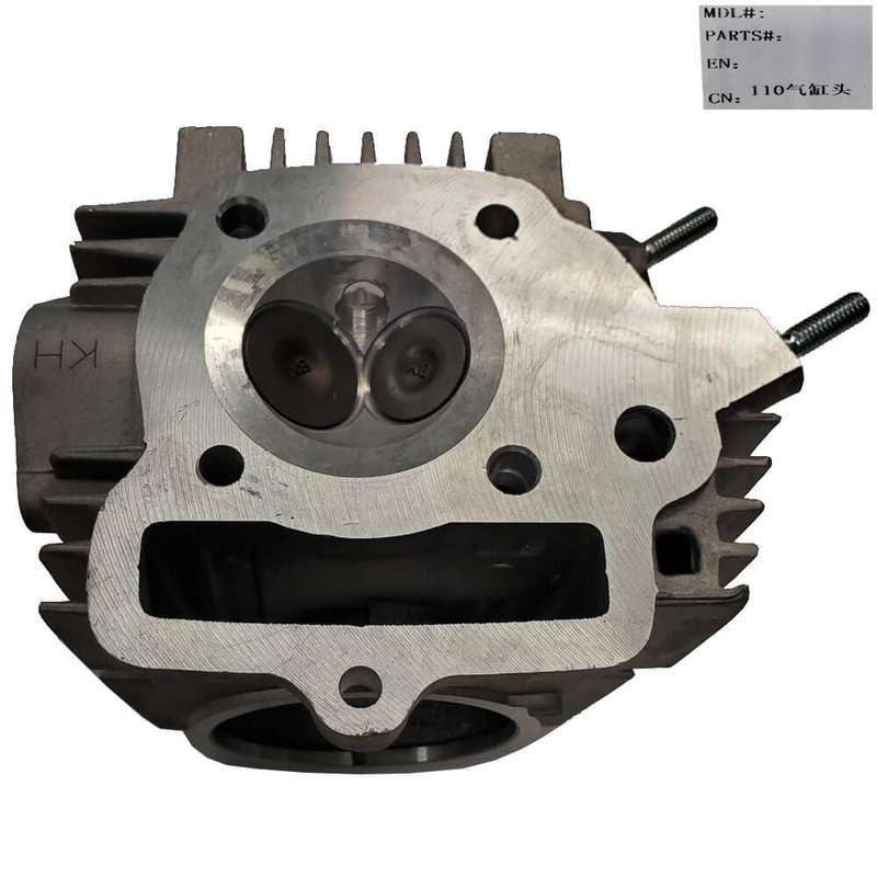 MotoTec Replacement 110cc CYLINDER HEAD Assembly for X1 X2 Gas Dirt Bike