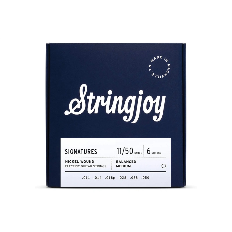 Stringjoy Signatures SJ-BAL11 Nickel Wound Electric Guitar Strings - Balanced Medium .011-.050