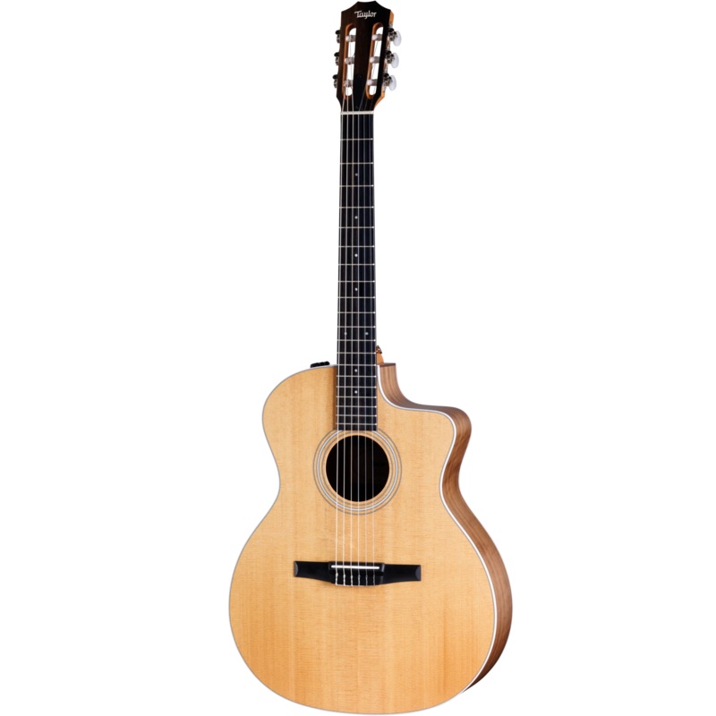 Taylor 214ce-N Nylon String Acoustic Electric Guitar - Natural