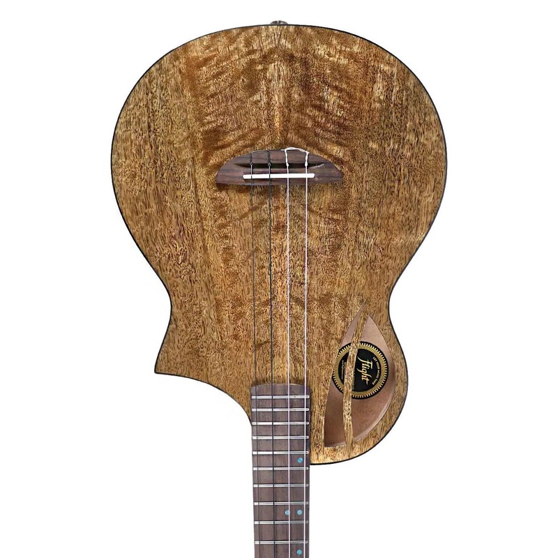Flight AVIATOR-CE Solid Mango Top Baritone Ukulele w/ Pickup