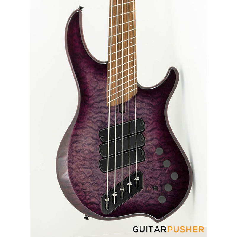 Dingwall Combustion 5-String Fanned Fret Bass - Ultraviolet Burst w/ Pau Ferro Fingerboard