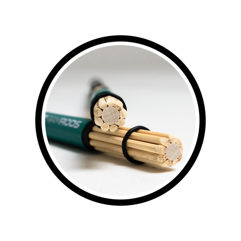 Ramrods Classic Lites Slim 7A-Feel Percussion Rods (JRAMCLALT)