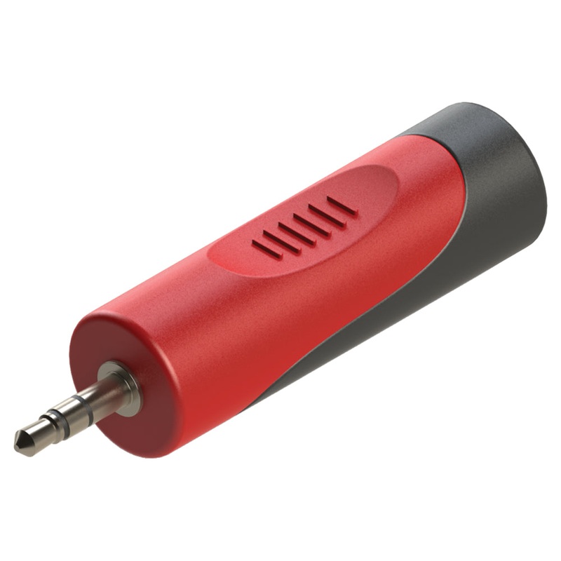 Roxtone deluxe adaptor 3.5mm stereo plug to 6.35mm stereo socket (RPAN220)