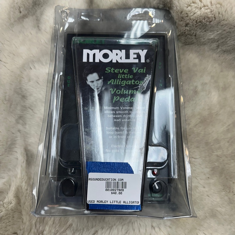 Used Morley Little Alligator Volume Pedal w/Box