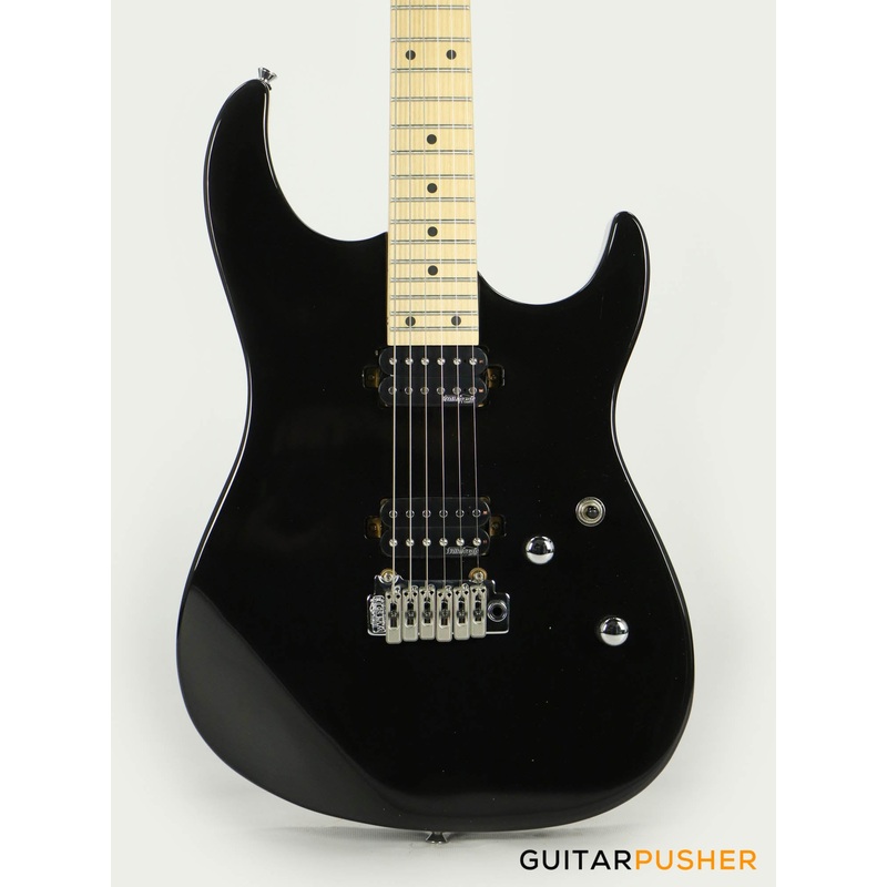 Vintage V6M24 Super S-Style Electric Guitar - Boulevard Black
