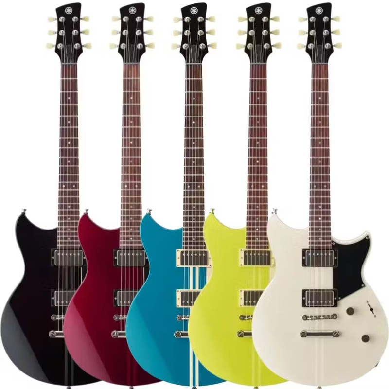 Yamaha Revstar Element RSE20 Chambered Mahogany, Dual Alnico V Humbuckers (RSE20) Black