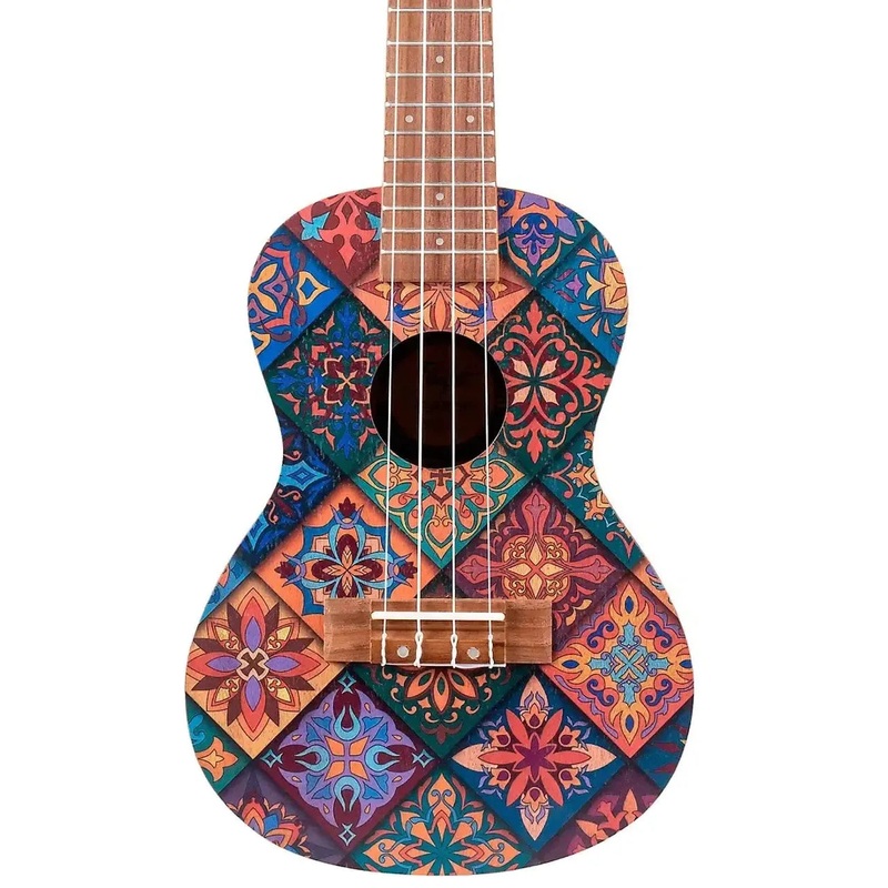Flight AUC-33 Art Series Fusion Concert Ukulele