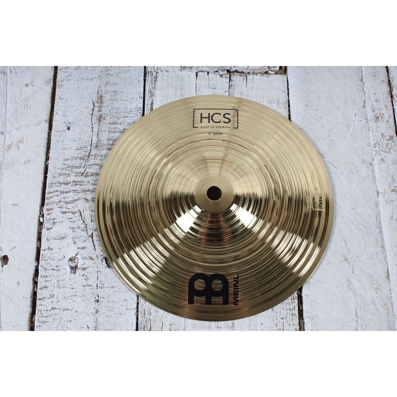 Meinl HCS8S Splash Cymbal 8 Inch HCS Splash Drum Cymbal Traditional Finish