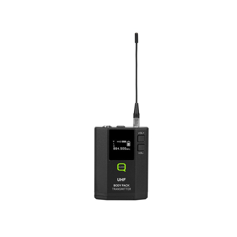 Q-Audio QWM 1970 BP Kit Beltpack + Lav/Headset (901230)
