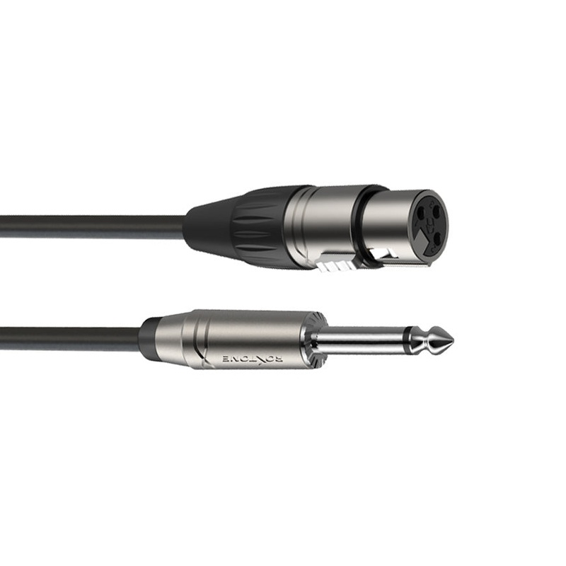 Roxtone Smart female XLR to mono large jack cable - 5m (SMXJ210L5)