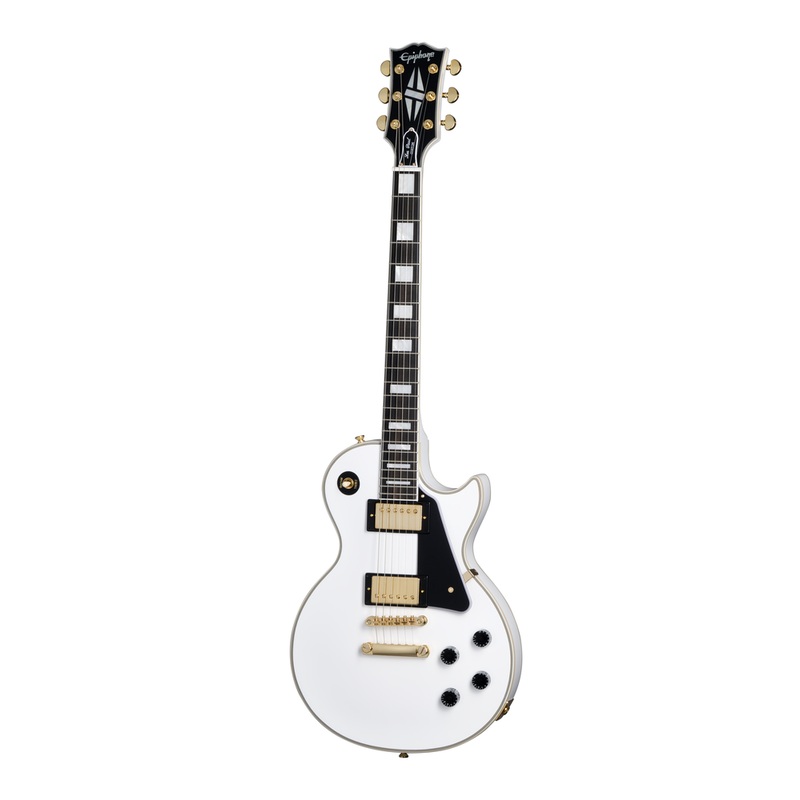Epiphone Les Paul Custom w/Case - Alpine White