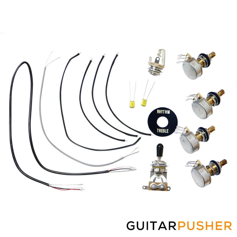 Hosco CTS Circuit Kit for Les Paul Black (HKC-CKLP-B)