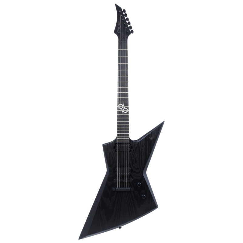 Solar E2.6BOP SK Electric Guitar - Black Open Pore