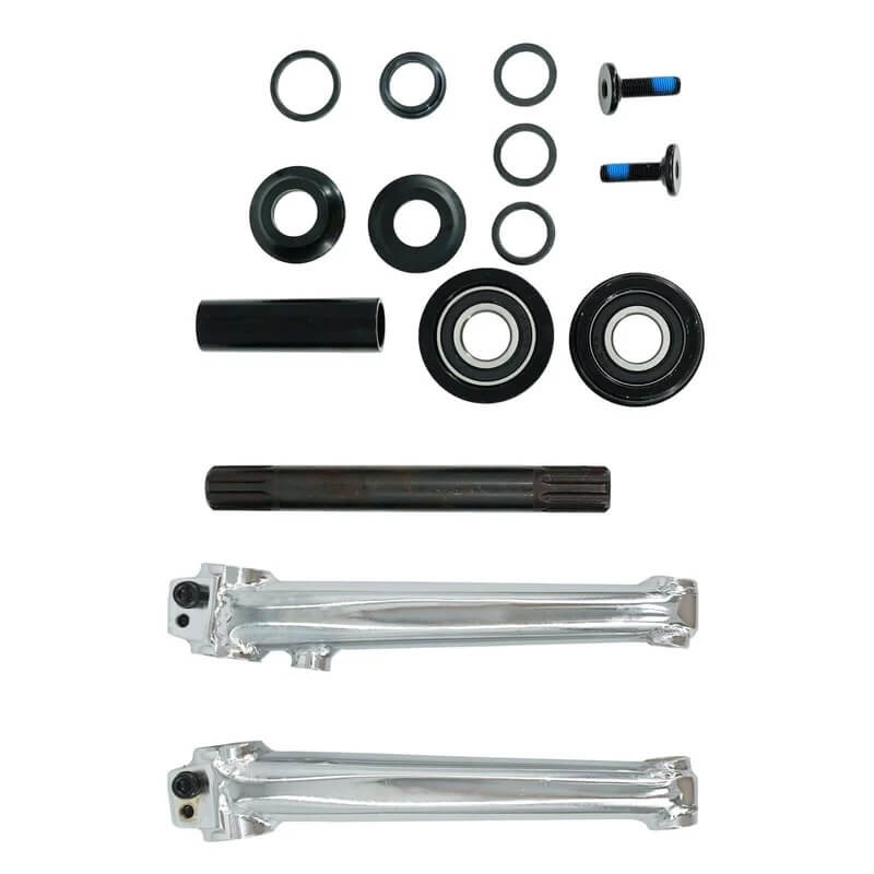 Tracer CS-UBX164-CP, Crank Set Steel 170MM USA/BB 8T Chrome