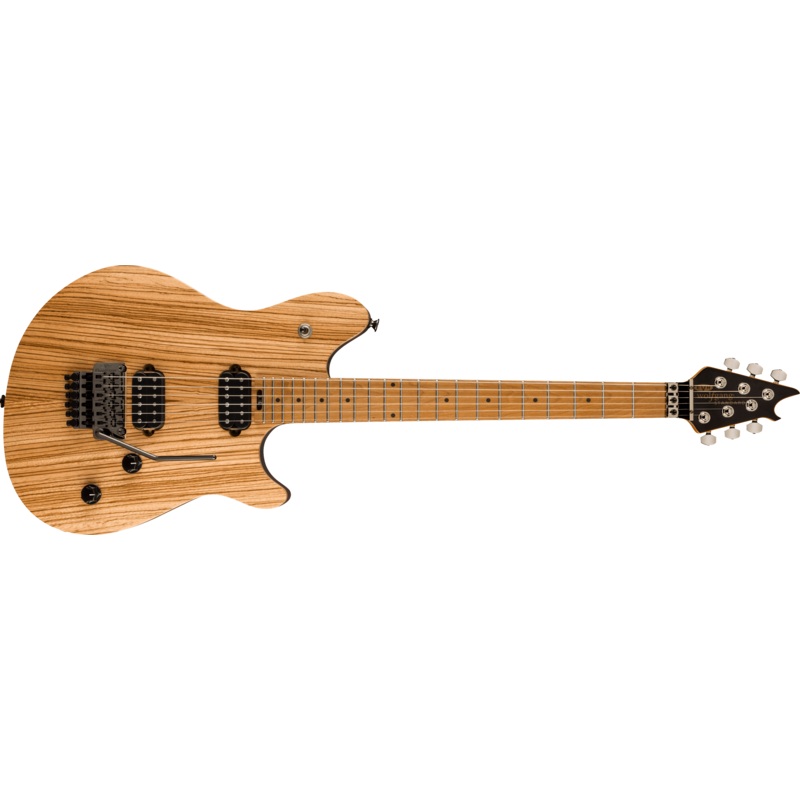 EVH Wolfgang WG Standard Exotic Zebrawood, Baked Maple Fingerboard, Natural 5107002580