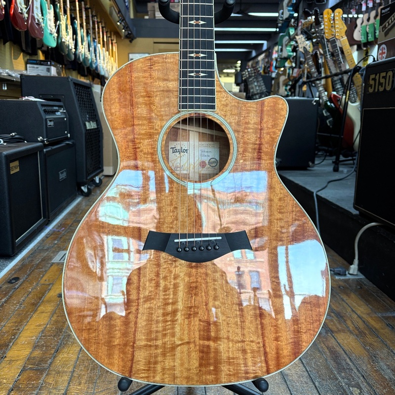 Taylor 50th Anniversary Custom Hawaiian Koa Grand Auditorium Acoustic-Electric Guitar (Only 3 Built) w/Hard Case