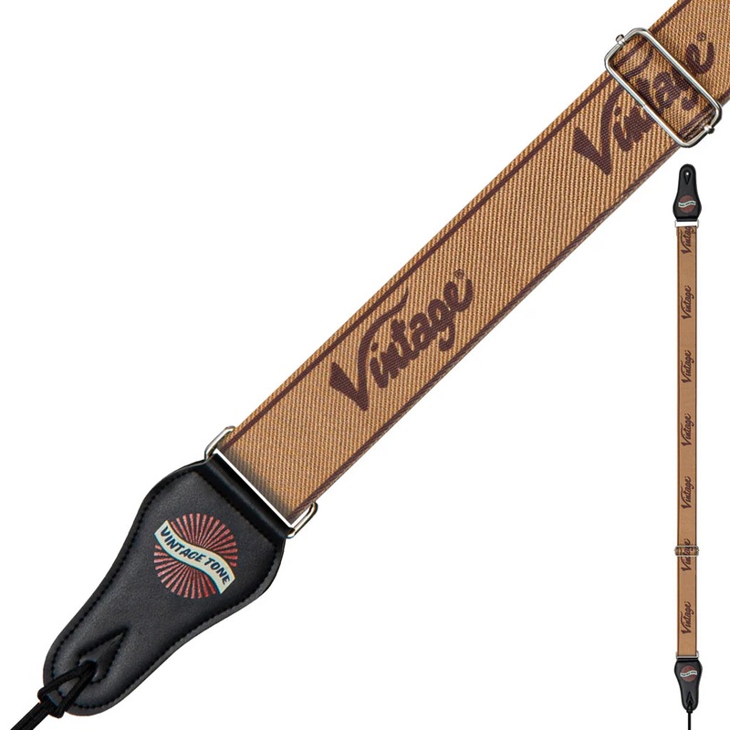 Vintage Guitar Strap - Tweed - VGS03