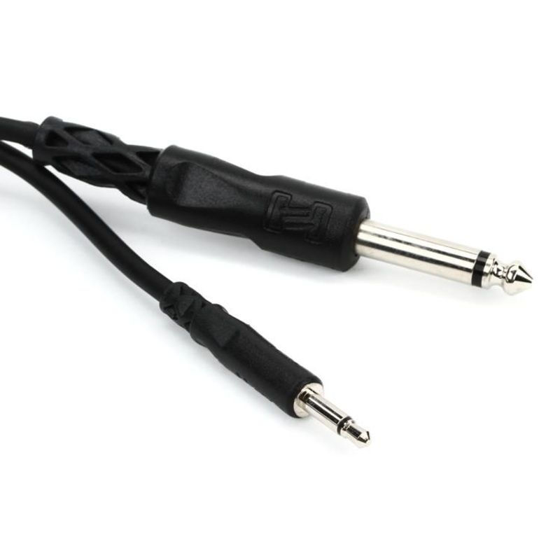 Hosa 1/4" TS to 3.5mm Mono Interconnect Cable