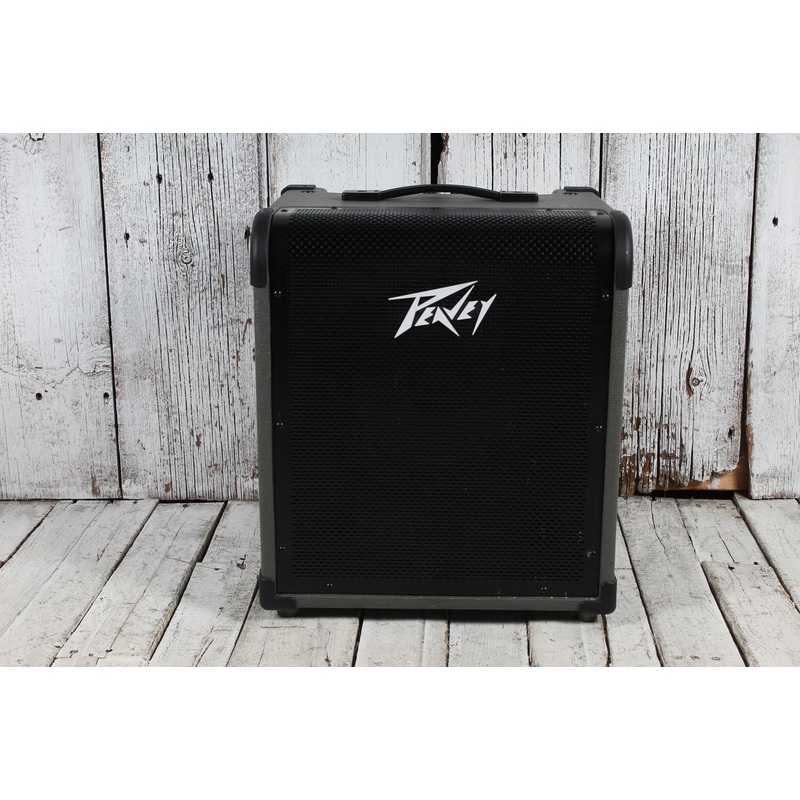 Peavey Max 100 Electric Bass Guitar Amplifier 100 Watt Combo Amp with Footswitch