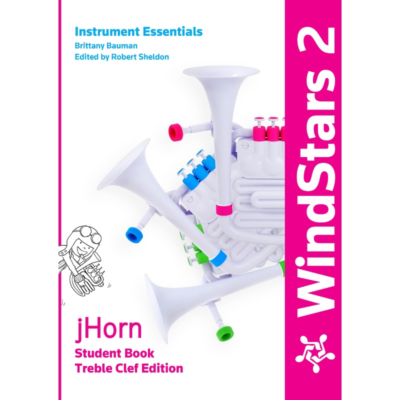 Nuvo WindStars 2 Student Book - jHorn Treble Clef Edition (NWS2SBH)