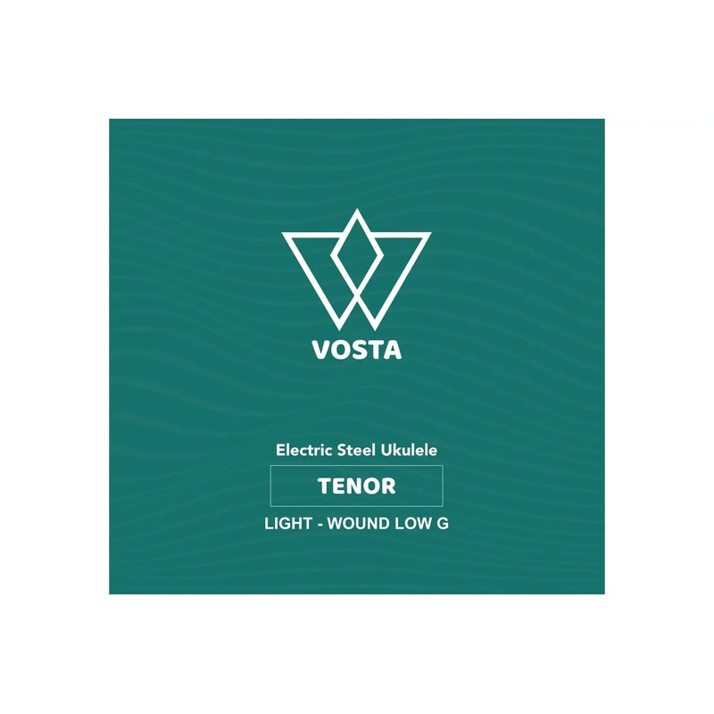 Vosta Electric Tenor Ukulele Steel Strings - LIGHT LOW G