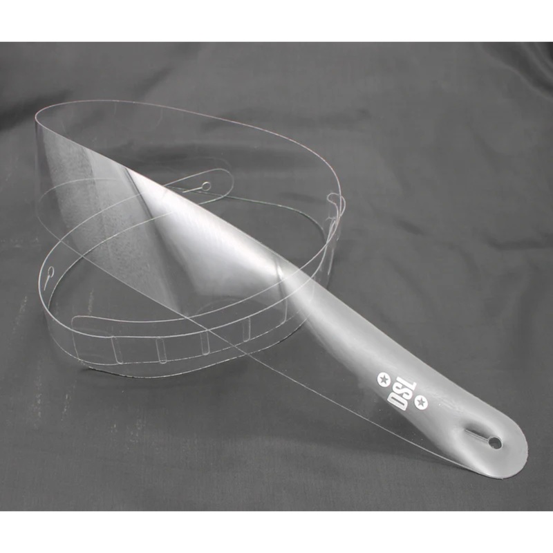 2.5" Clear PVC Strap