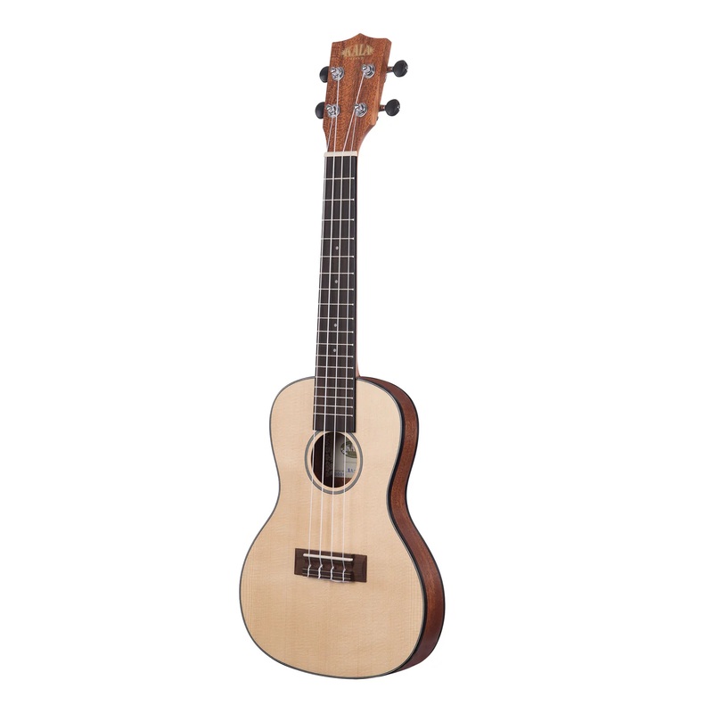 Kala Solid Spruce Travel Concert Ukelele w/Bag (KA-SSTU-C)