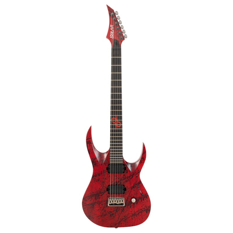 Solar A2.6Canibalismo+ Electric Guitar - Red