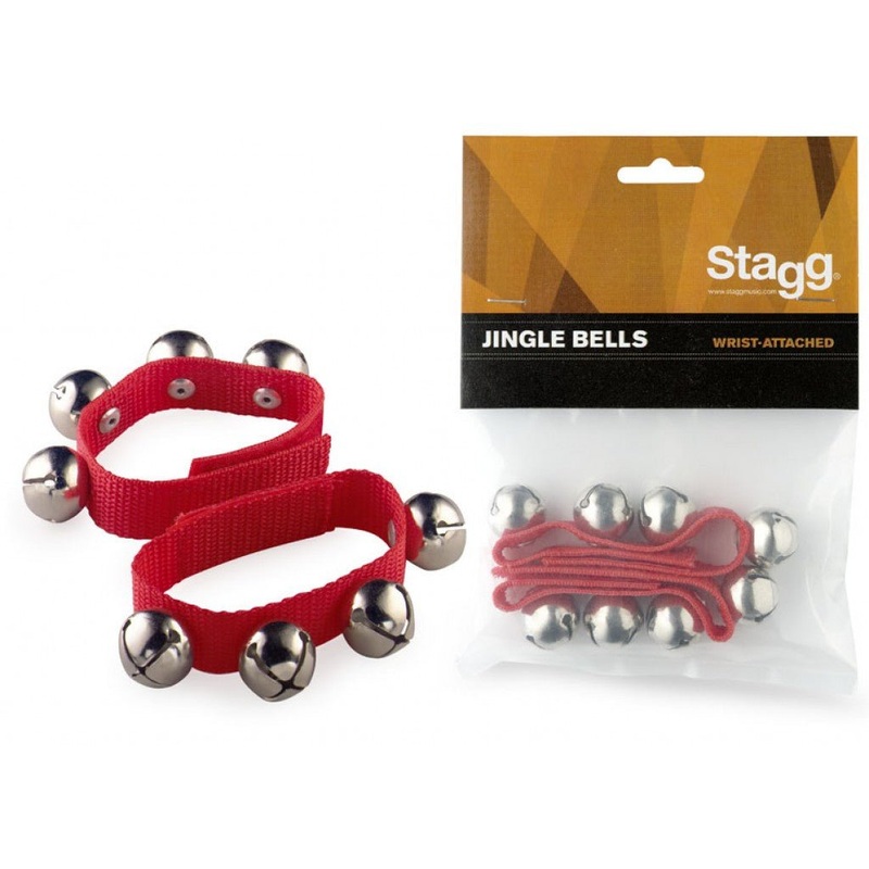 Stagg Wrist bells - small - Red
