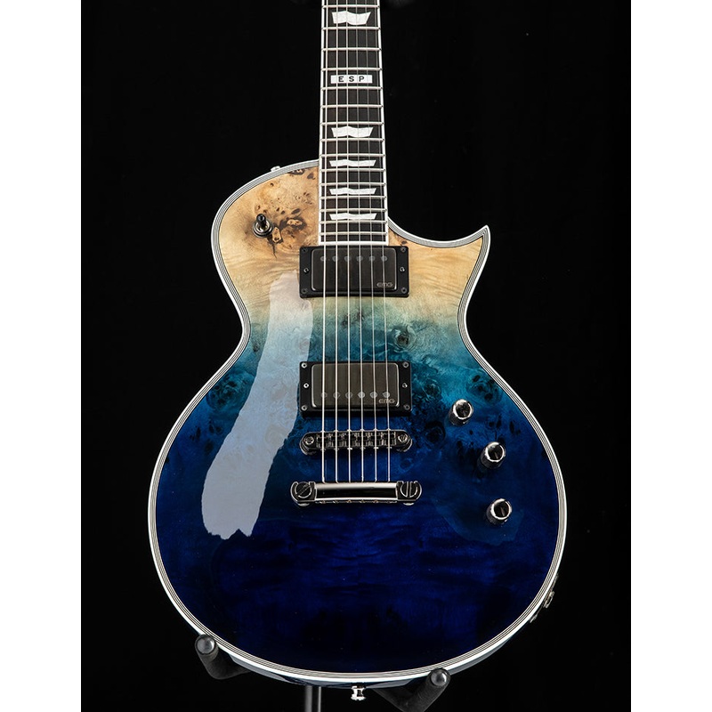 Used ESP LTD E-II Eclipse Blue Natural Fade