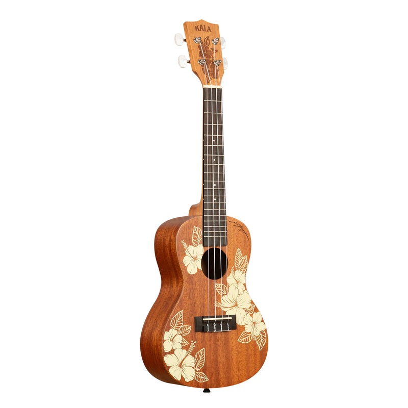 Kala Voyage Series 'Hibiscus' Concert Ukulele