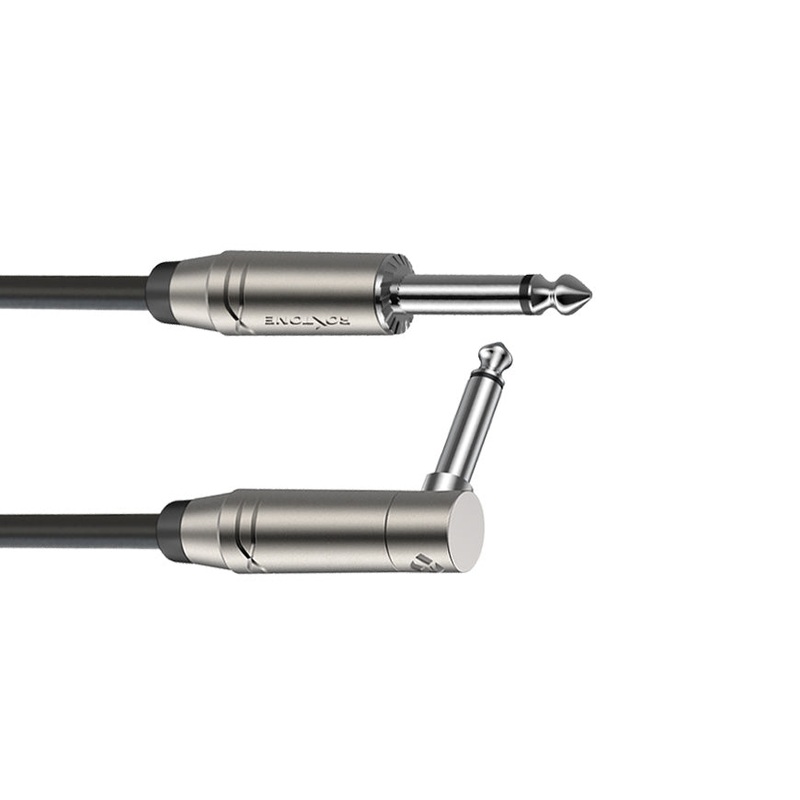 Roxtone Smart mono large jack to angled large jack cable 3m (SGJJ110L3)